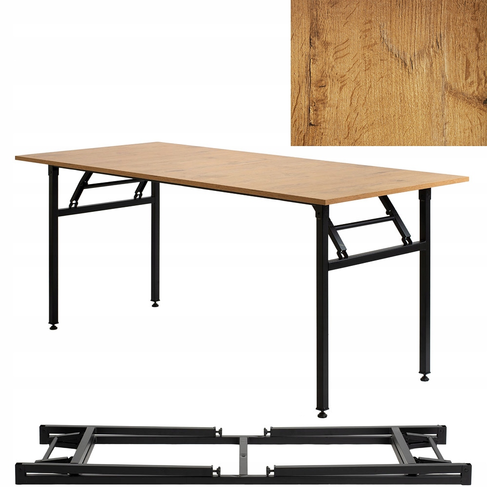 Banketový rozkladací konferenčný stolík 200x90cm